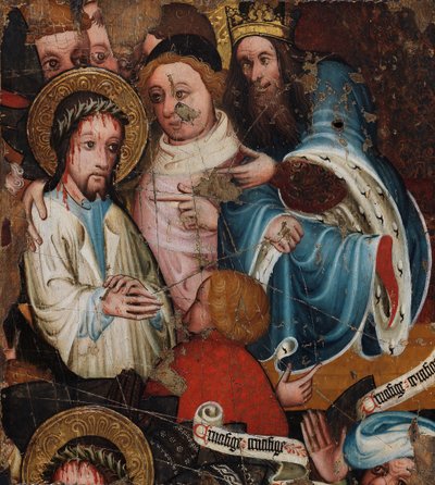 Christ before Pilate, c.1400-25 by English School
