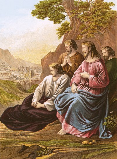 Christ Foretelling the Destruction of Jerusalem by English School