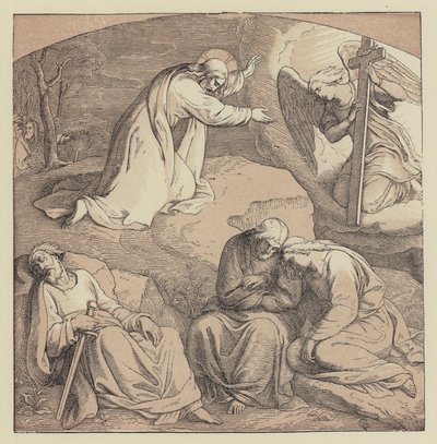 Christ in the Garden by English School