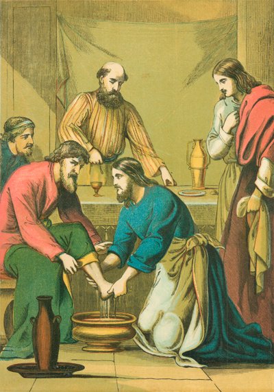Christ washing his Disciples