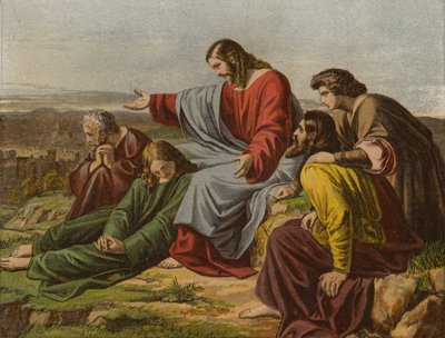 Christ weeping over Jerusalem by English School