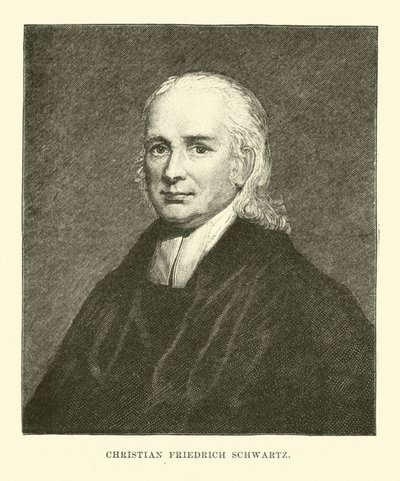 Christian Friedrich Schwartz by English School