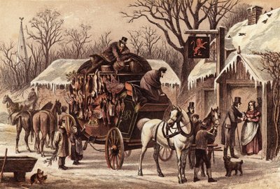 Christmas-tide on the Road by English School