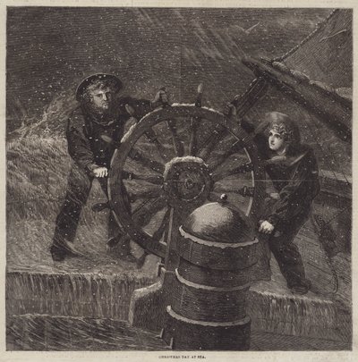 Christmas Day at Sea by English School