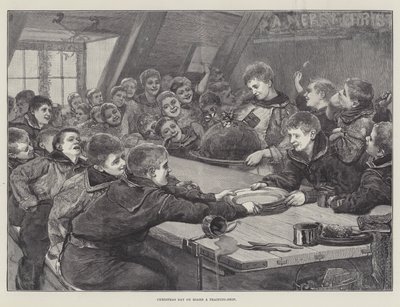 Christmas Day on Board a Training-Ship by English School