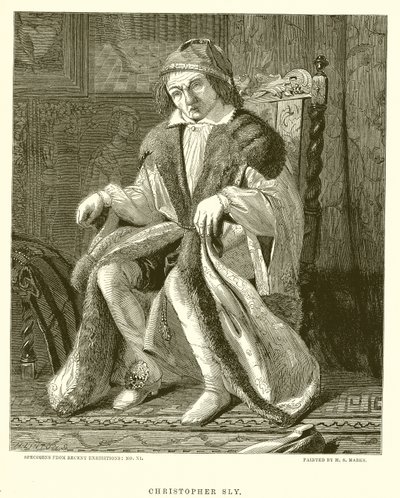 Christopher Sly by English School