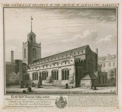 Church of All Hallows Barking by English School