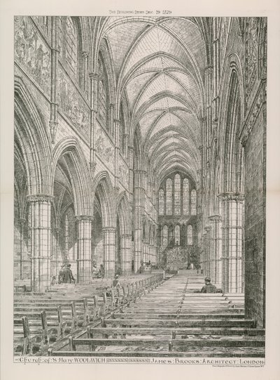 Church of St Mary in Woolwich by English School