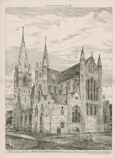Church of St Mary in Woolwich by English School