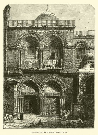 Church of the Holy Sepulchre by English School