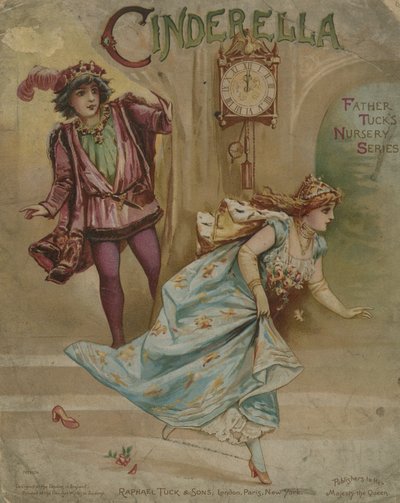 Cinderella Running from the Ball at Midnight by English School