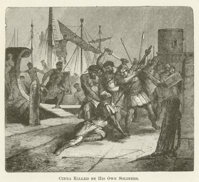 Cinna Killed by His Own Soldiers by English School