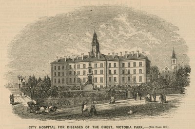 City Hospital for Diseases of the Chest, Victoria Park, London by English School