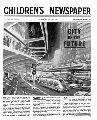 City of the Future, front page of 