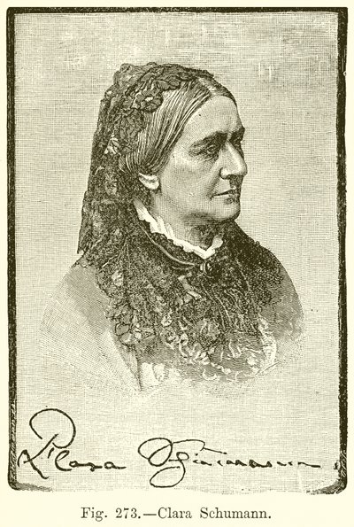 Clara Schumann by English School