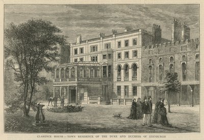 Clarence House, Town Residence of the Duke and Duchess of Edinburgh by English School