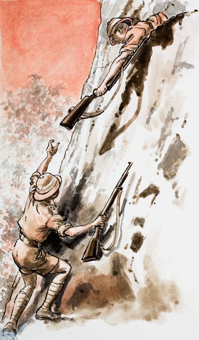 Climbing by English School
