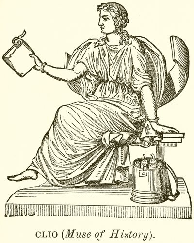 Clio (Muse of History) by English School