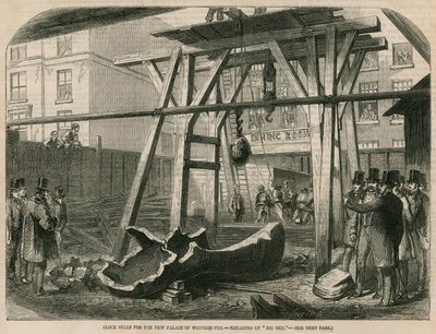 Clock Bells for the New Palace of Westminster, London; Breaking Up Big Ben by English School