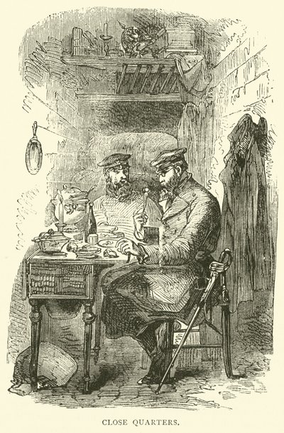 Close Quarters, November 1870 by English School