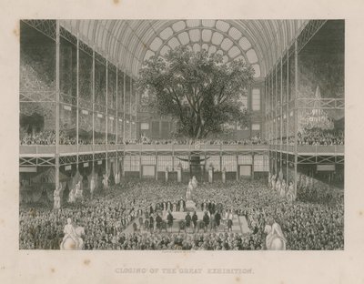 Closing of the Great Exhibition by English School