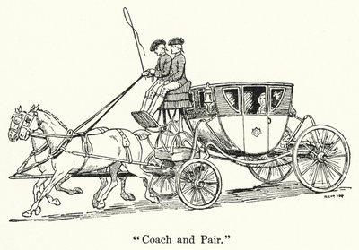 Coach and Pair by English School
