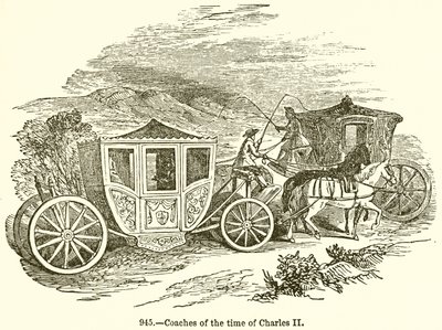 Coaches of the Time of Charles II by English School