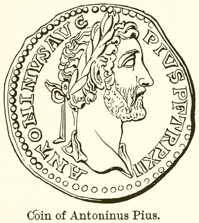 Coin of Antoninus Pius by English School