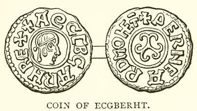 Coin of Ecgberht by English School