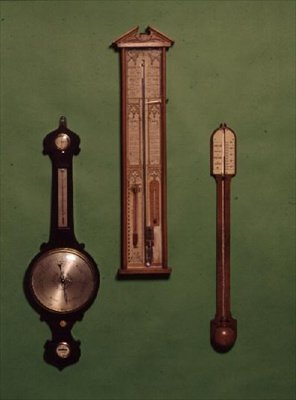 Collection of Victorian Barometers, c.1880 by English School