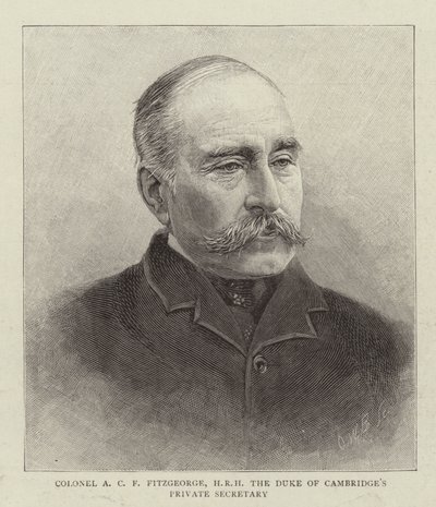 Colonel A C F Fitzgeorge, HRH the Duke of Cambridge