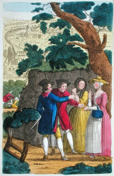 Colonel Jack Robbing Mary Smith by English School