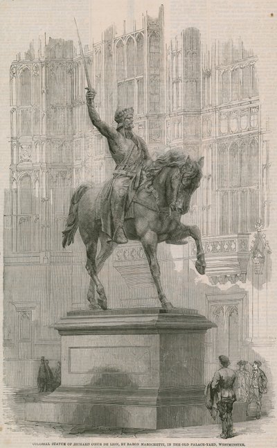 Colossal Statue of Richard Coeur de Lion by English School