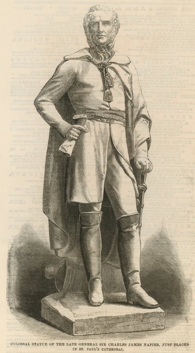 Colossal Statue of the Late General Sir Charles James Napier by English School