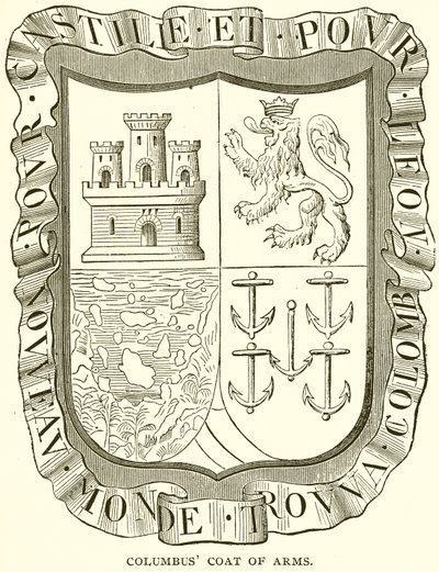Columbus Coat of Arms by English School