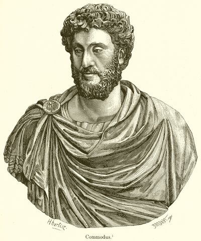 Commodus by English School