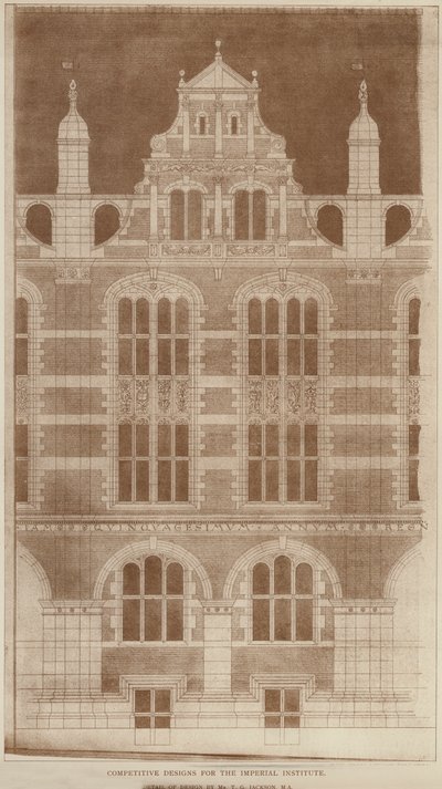 Competitive Designs for the Imperial Institute by English School