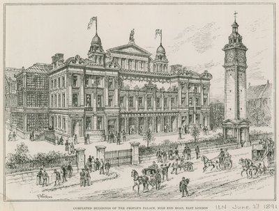 Completed buildings of the People