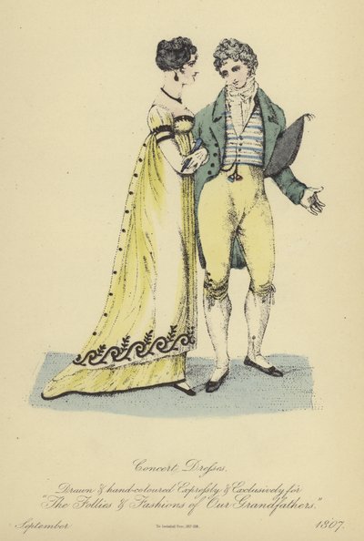 Concert Dress for Ladies and Gentlemen by English School