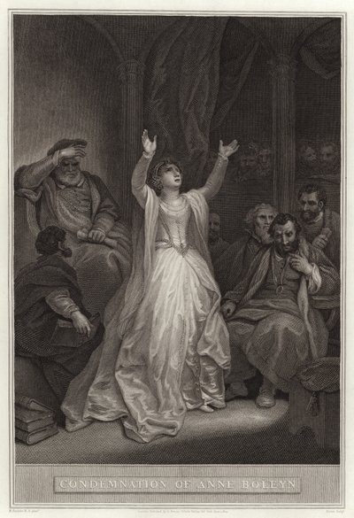 Condemnation of Anne Boleyn by English School