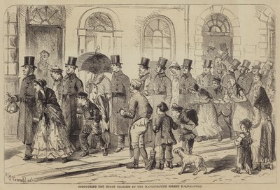Conducting the Night Charges to the Marlborough Street Police-Court by English School