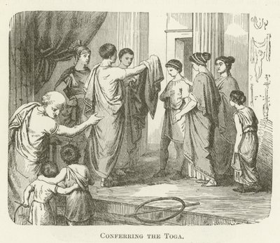 Conferring the Toga by English School