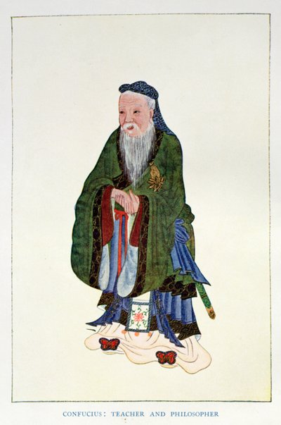 Confucius: Teacher and Philosopher, frontispiece of 