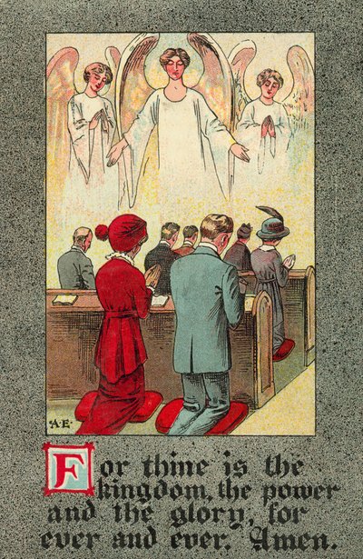 Congregation Reciting the Lord