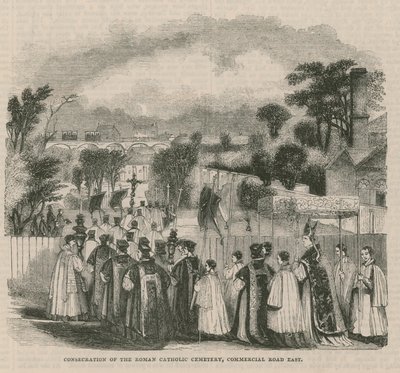 Consecration of the Roman Catholic Cemetery by English School