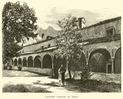Convent Garden at Pesio by English School