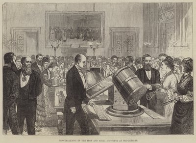 Conversazione of the Iron and Steel Institute at Manchester by English School