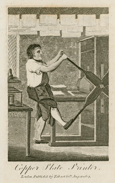 Copper Plate Printer by English School