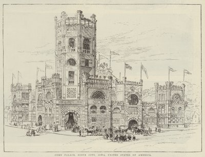 Corn Palace, Sioux City, Iowa, United States of America by English School