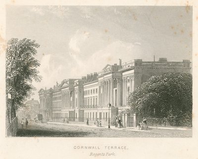 Cornwall Terrace, Regents Park, London by English School
